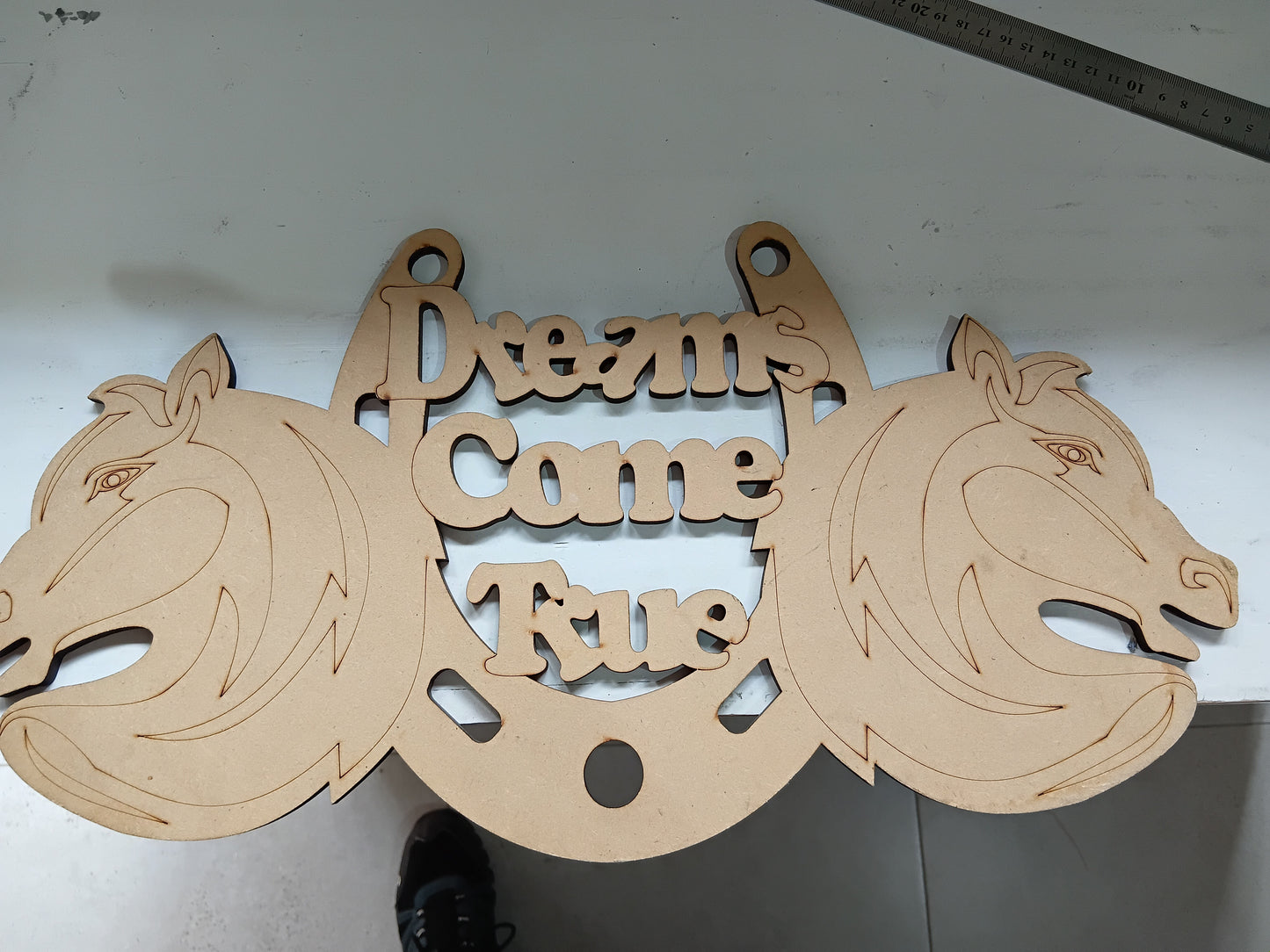 DREAMS COME TRUE WITH HORSES - LASER CUTTING