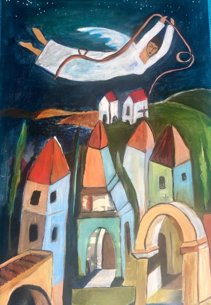 Angel by Rika (60x40cm)