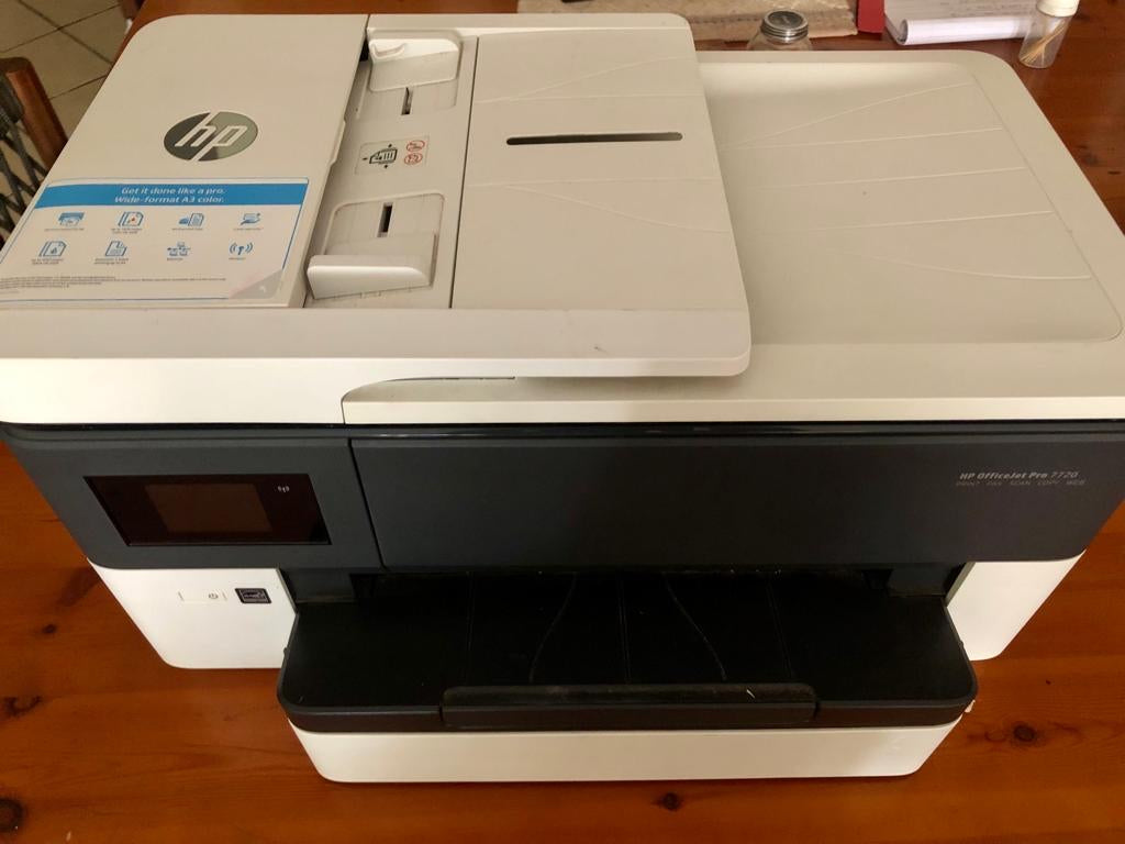Secondhand HP Office Jet Pro 7720 - rarely used