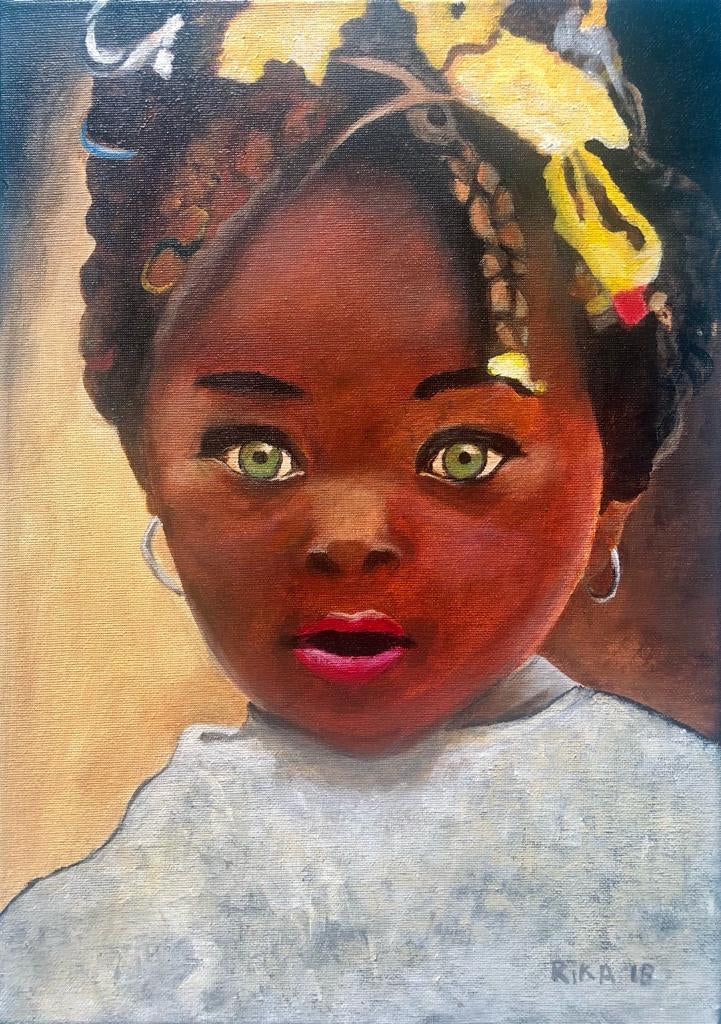 Africa’s Child by Rika (42x30cm)