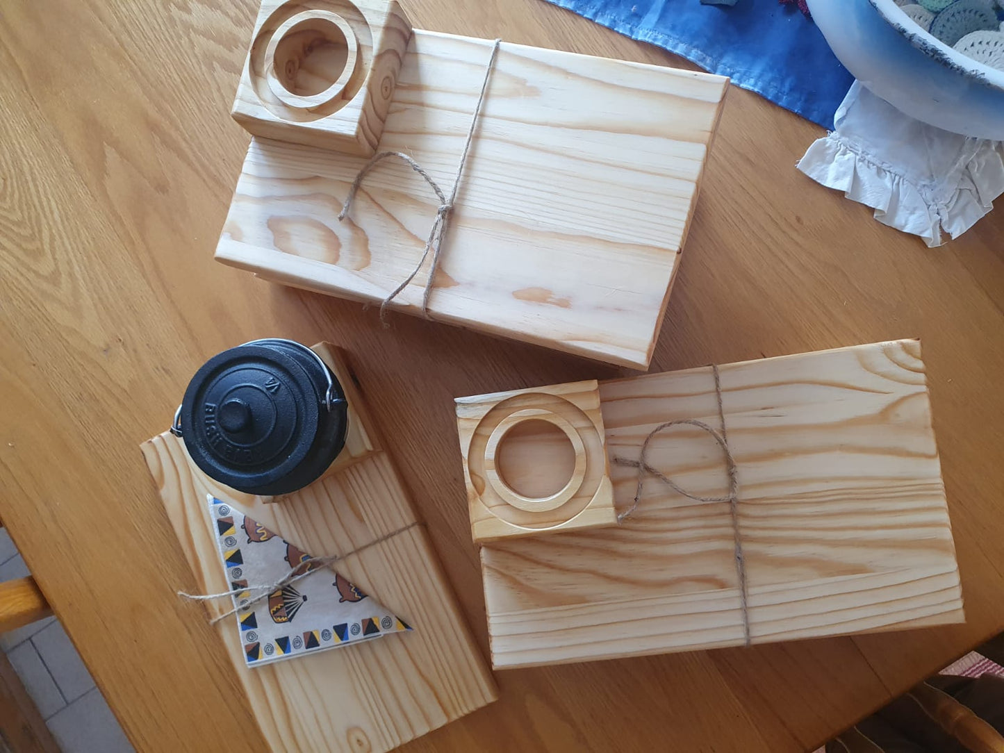 Potjie serving board set (Set of 6, 8 or 10)