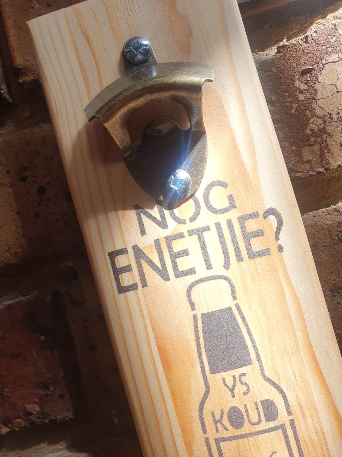 Bottle opener - Ideal for Man Cave