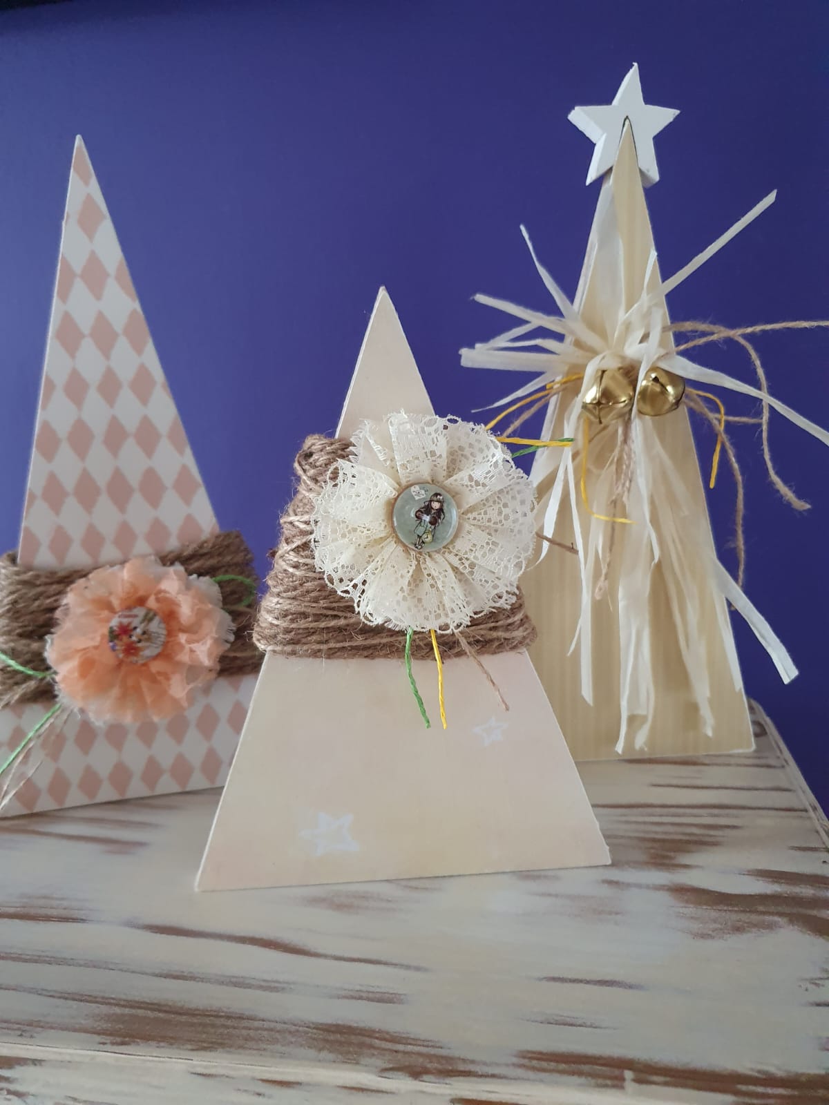 Xmas trees- Set of 3 (30, 27 and 23cm)