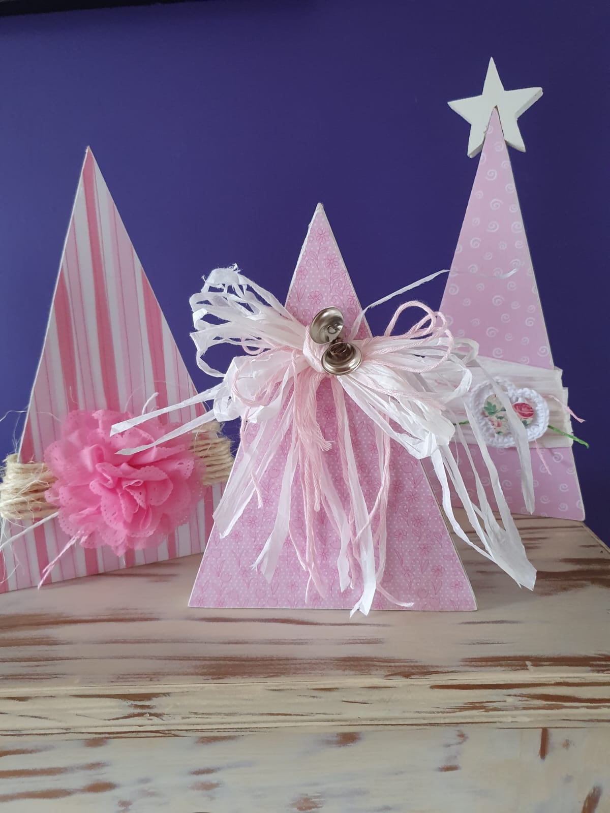 Xmas trees- Set of 3 (30, 27 and 23cm)