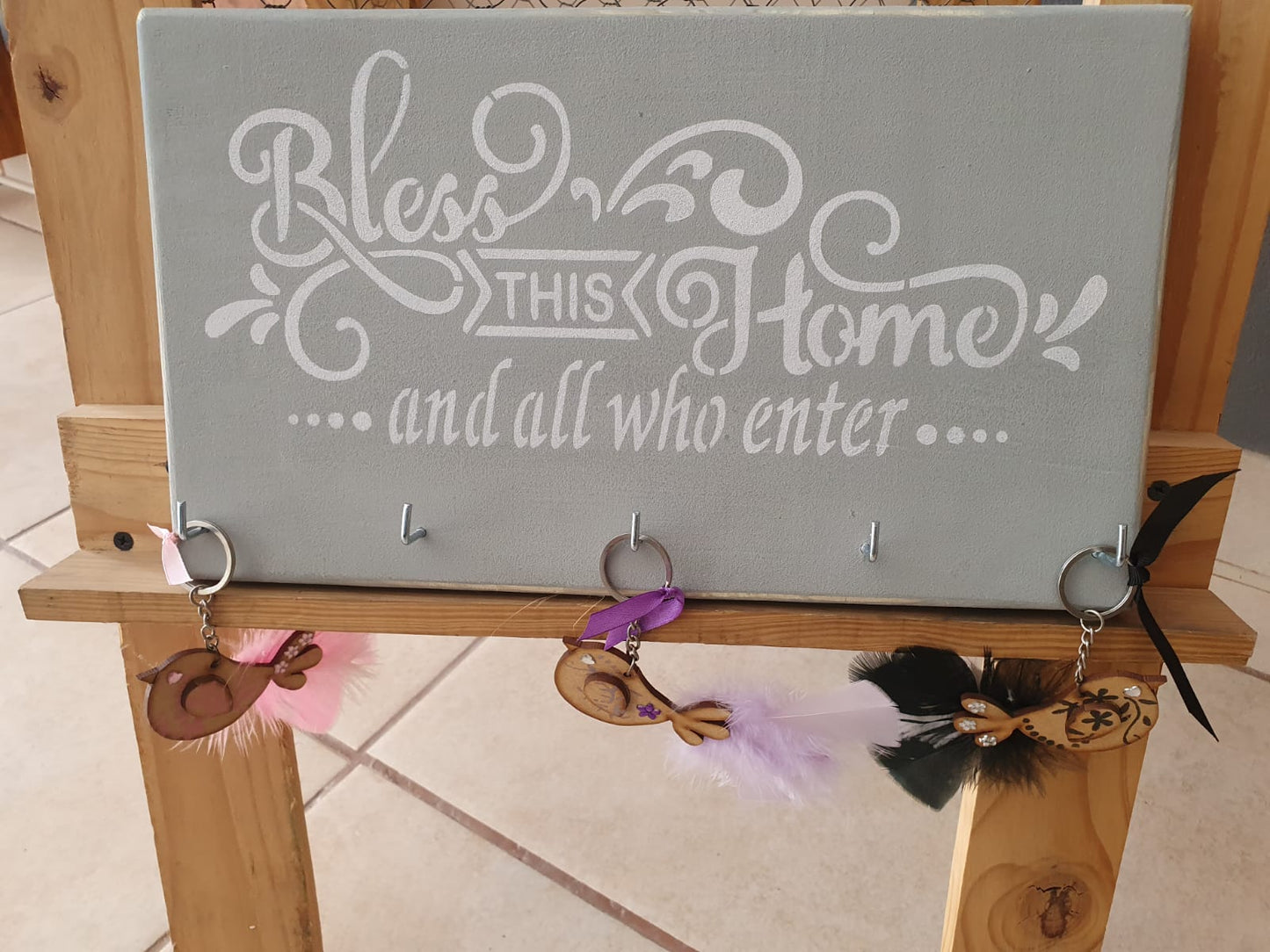 Key hanger board (35x 20 x 2 cm)