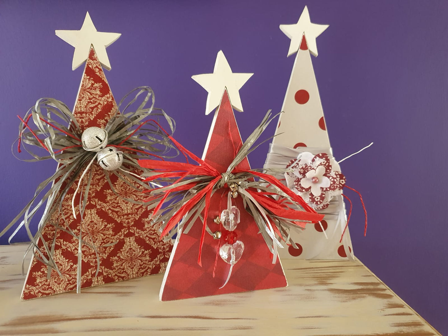 Xmas trees- Set of 3 (30, 27 and 23cm)