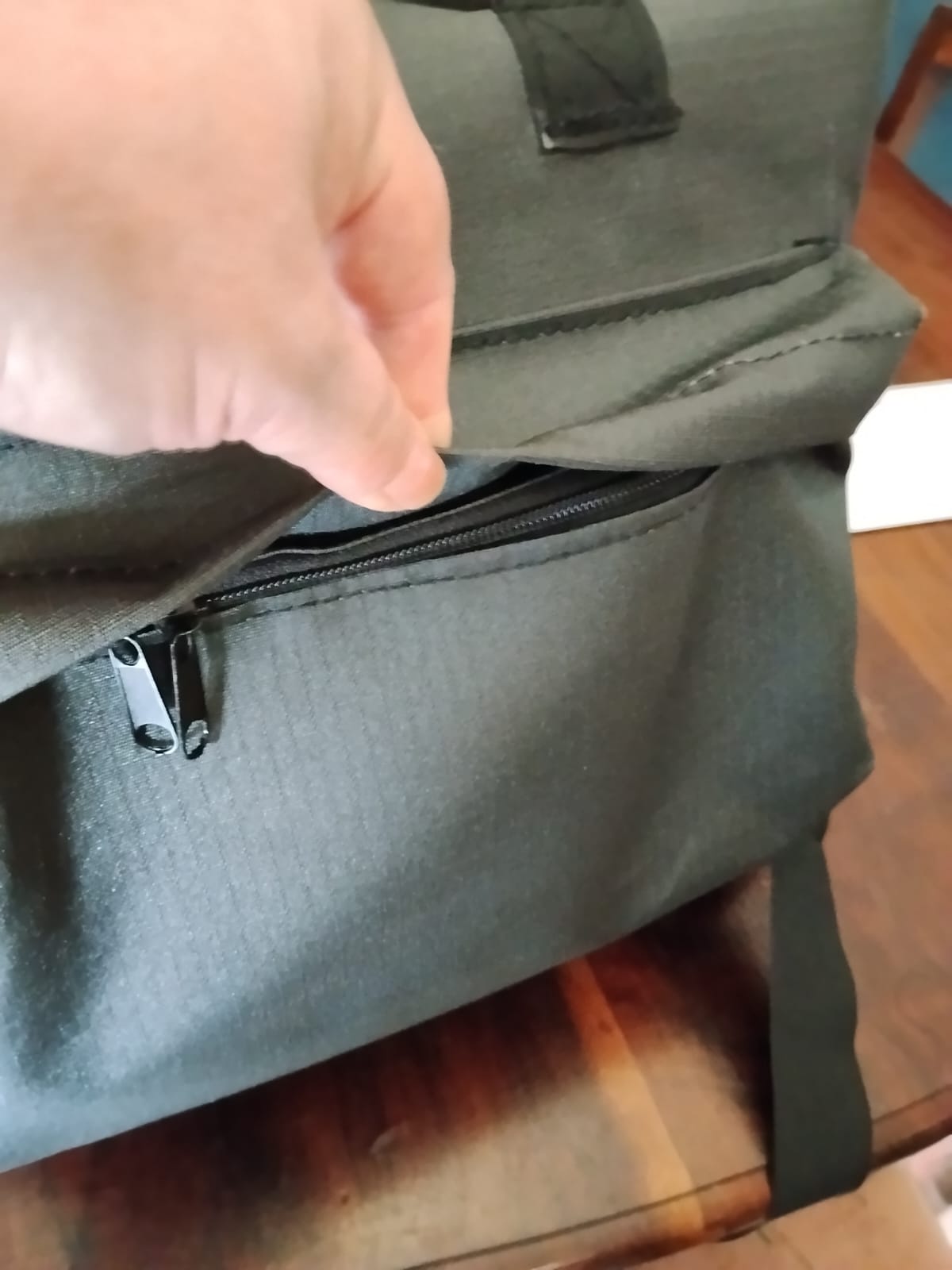 Canvas student sling bag