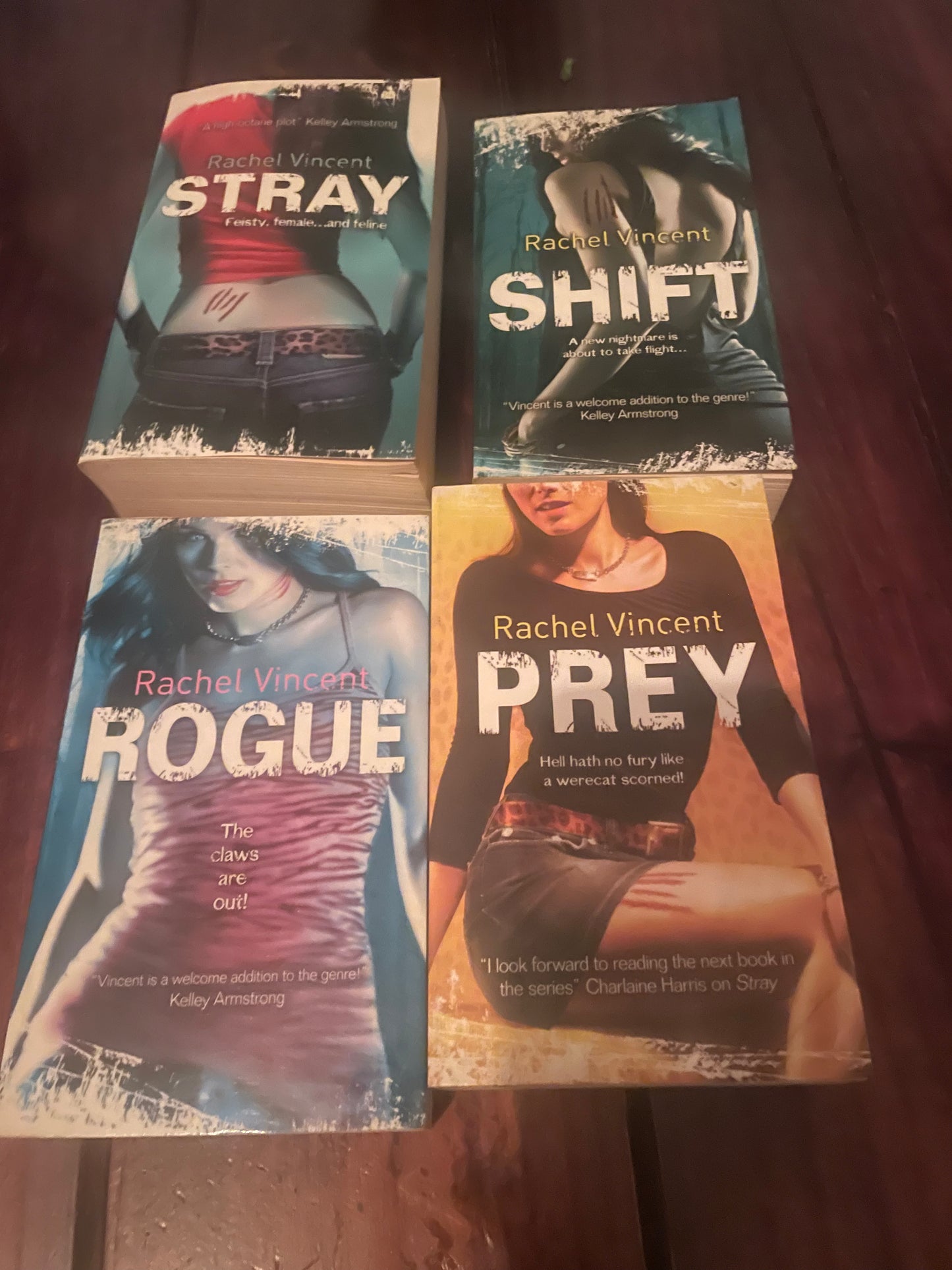 Rachel Vincent - Rogue, Prey, Shift and Stray