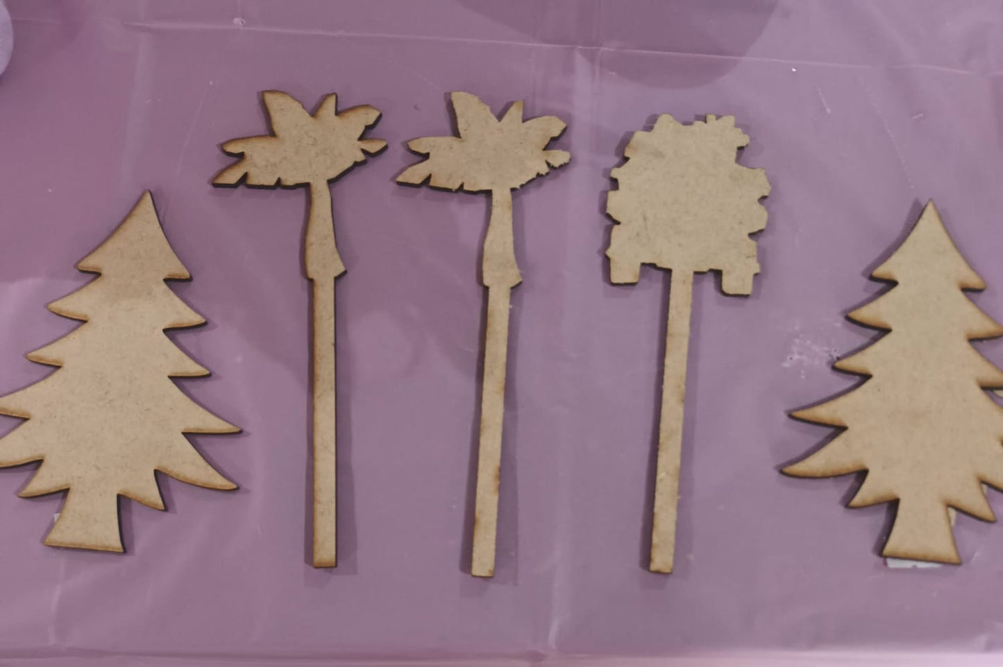 CHRISTMAS TREES laser cutting