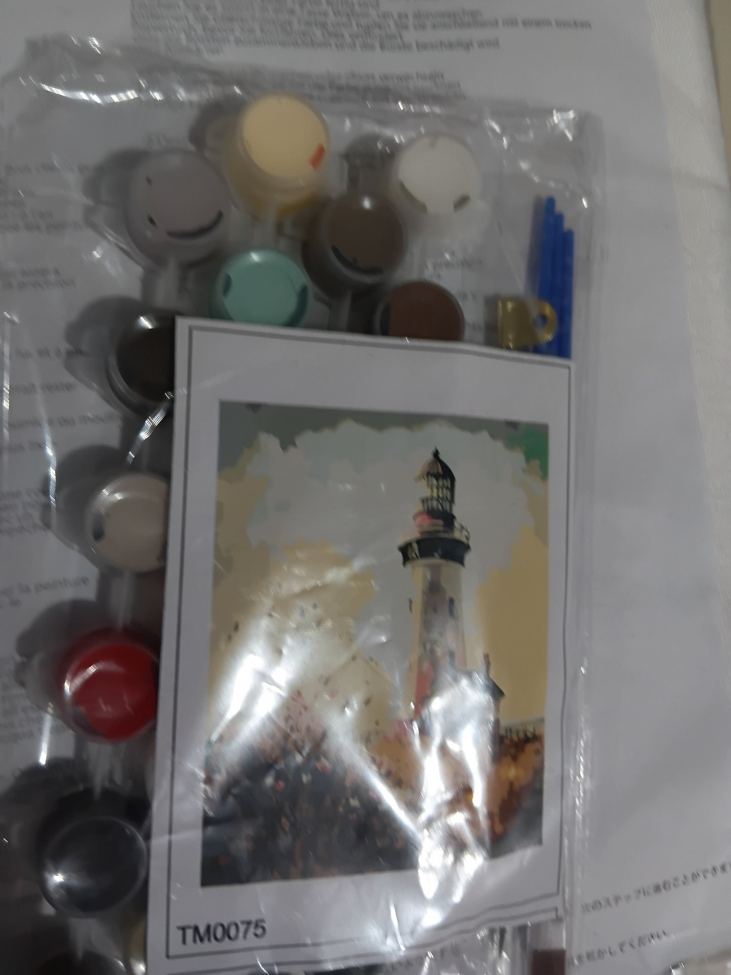 PAINT BY NUMBERS KIT (LIGHT HOUSE)