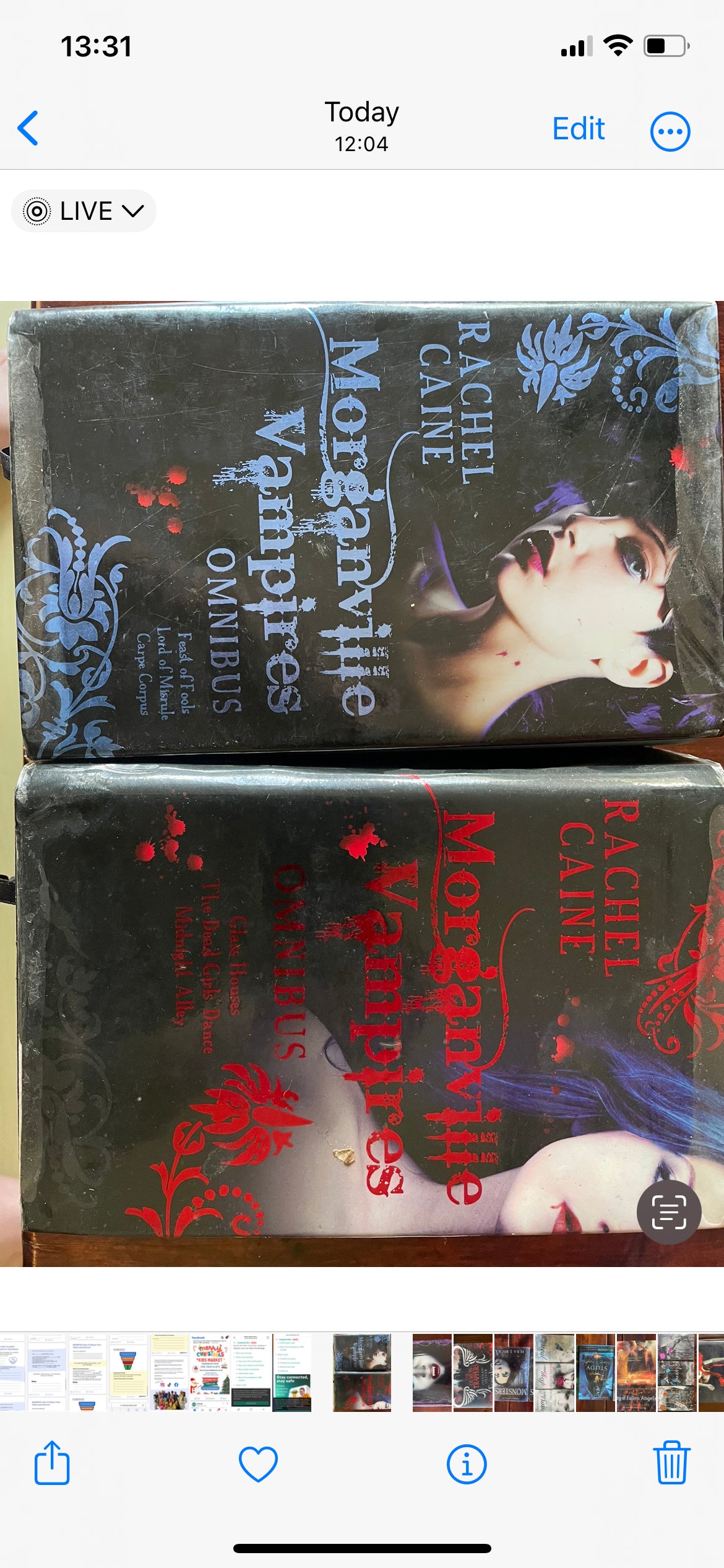 Penmanship by Rachel Caine - 2 x Morganville Vampires Omnibus
