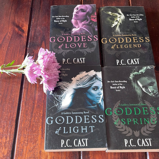 P.C Cast - 4  books of the House of Night Series