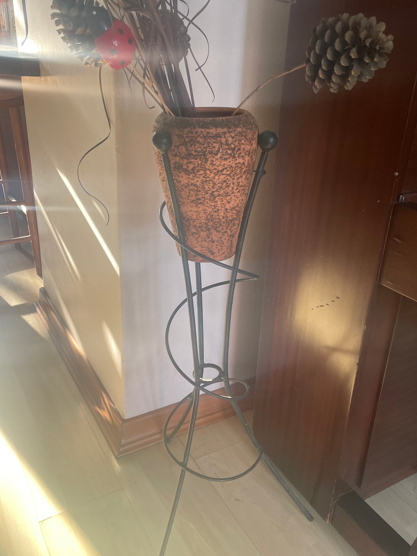 Wrought Iron Stand 1m high