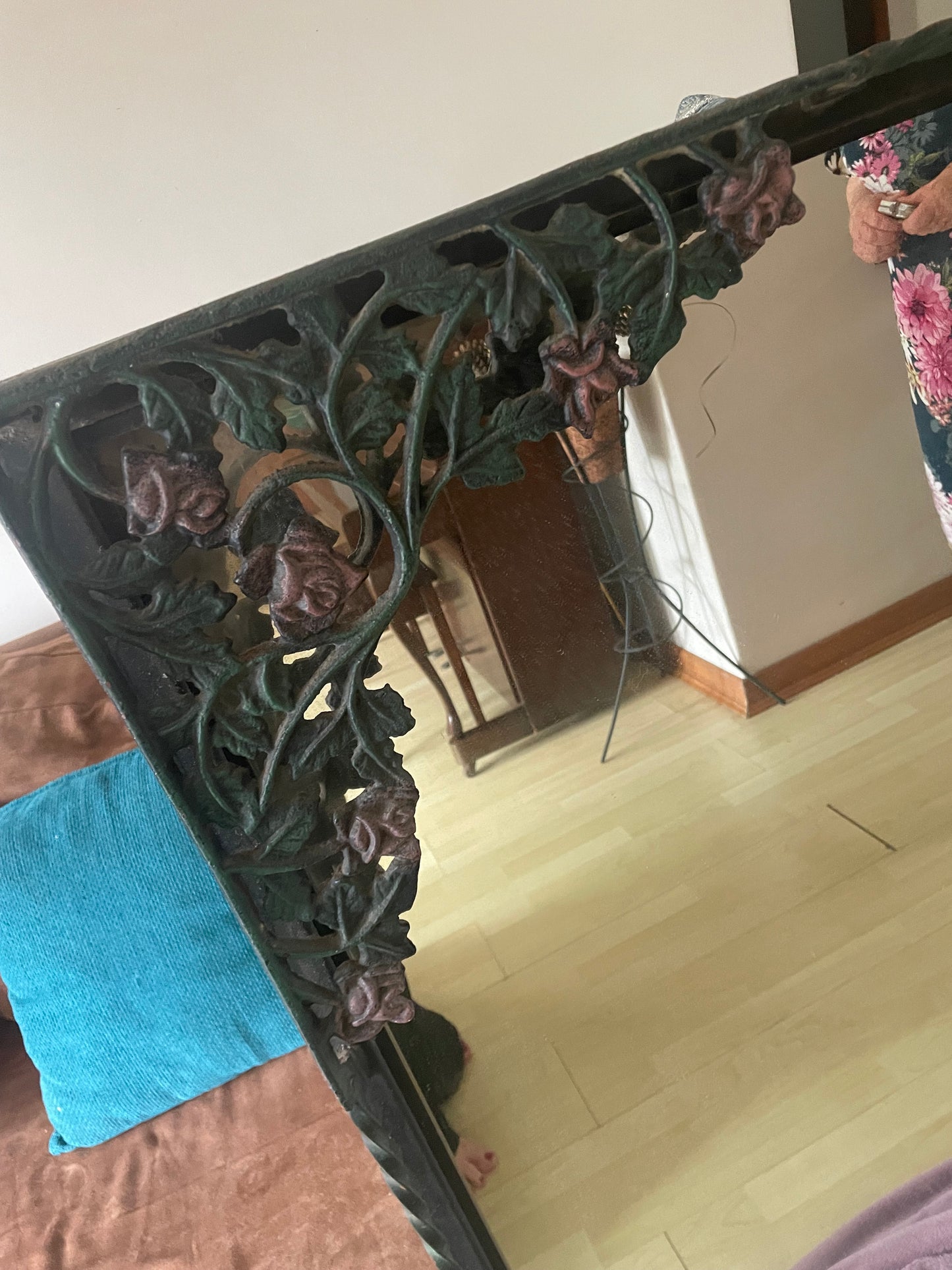 Wrought Iron Mirror 1.2m x 800mm