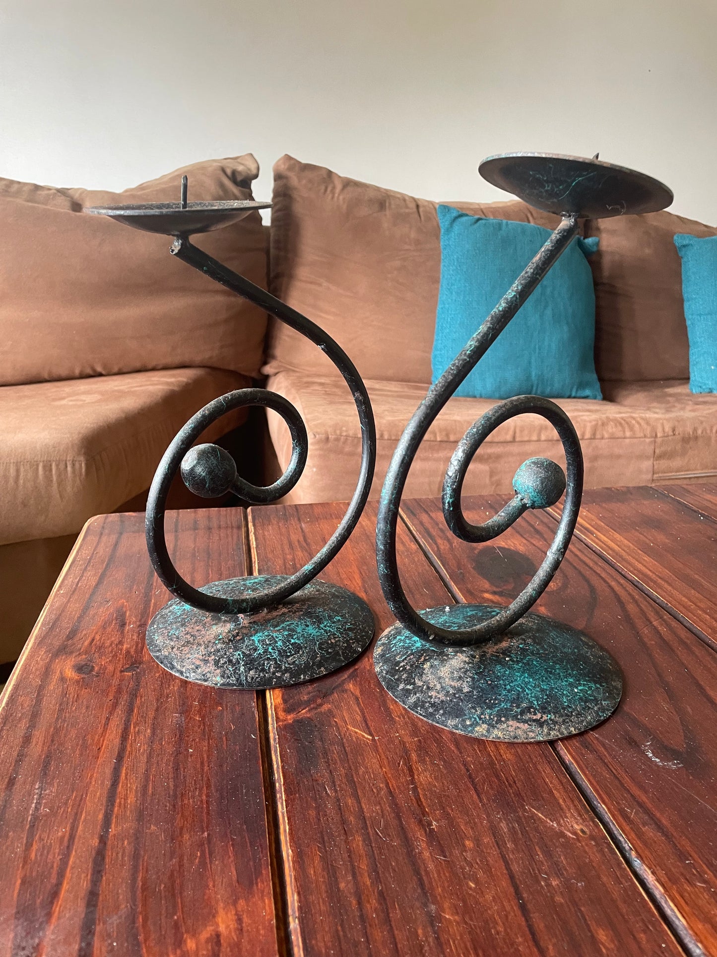 Wrought Iron Stand 1m high