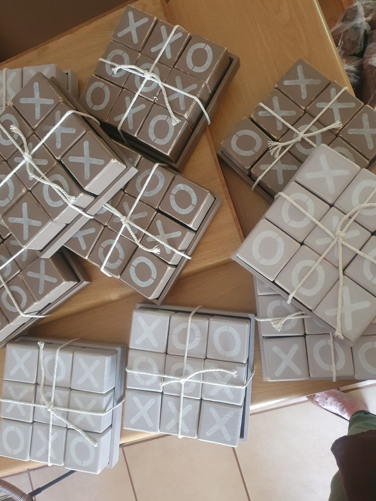 Fun X & O game (wood)