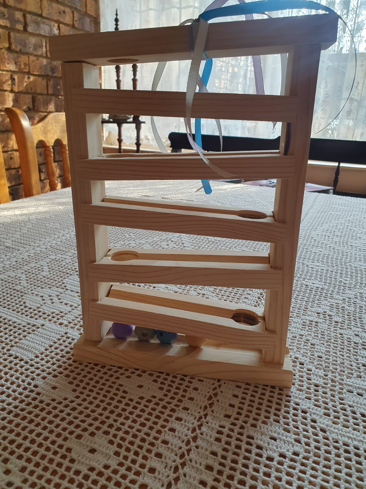 Wood Ball Tracker (28x21x6cm)