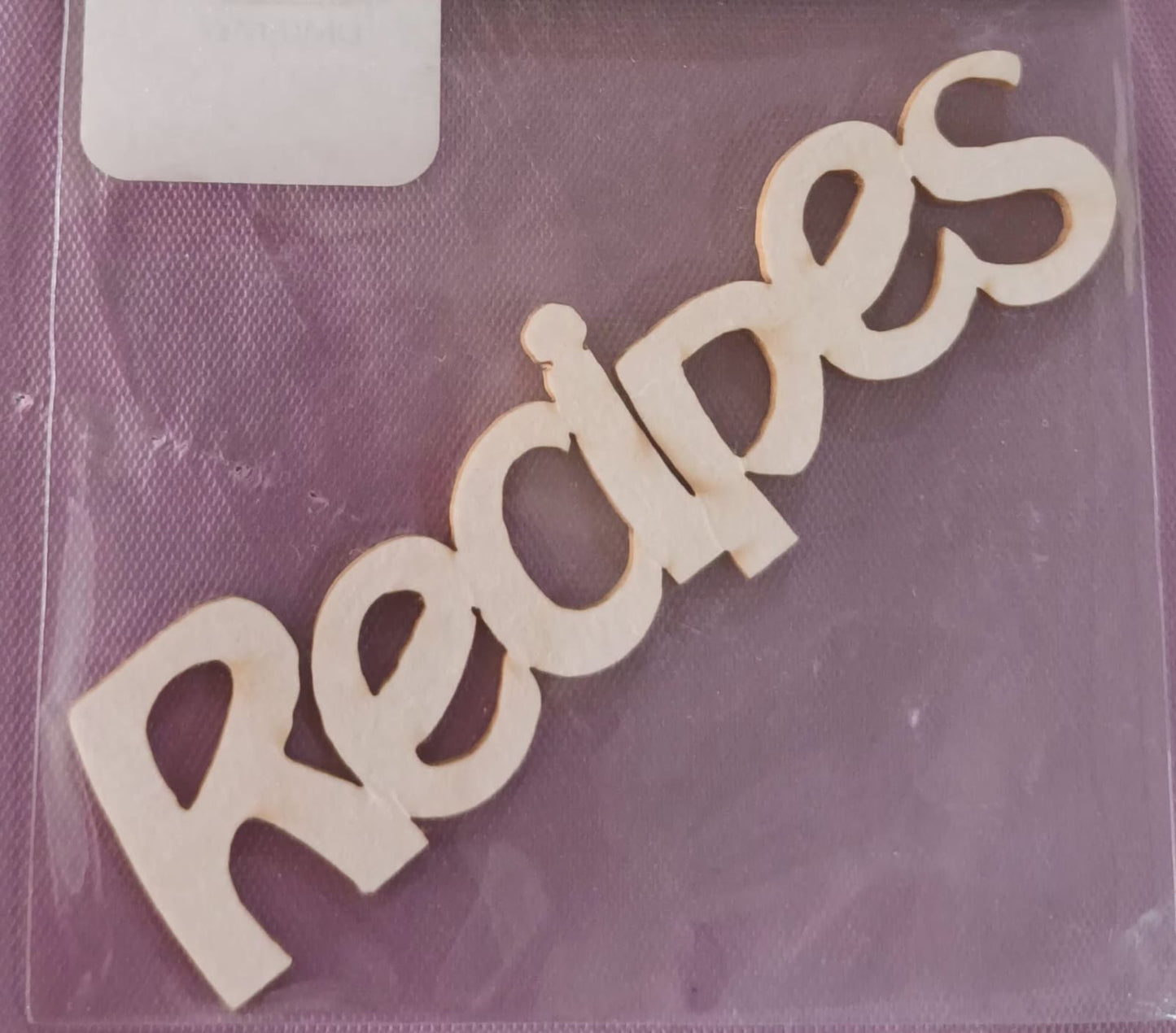 RECIPES laser cutting