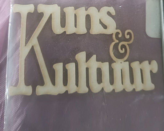 KUNS & KULTUUR laser cutting
