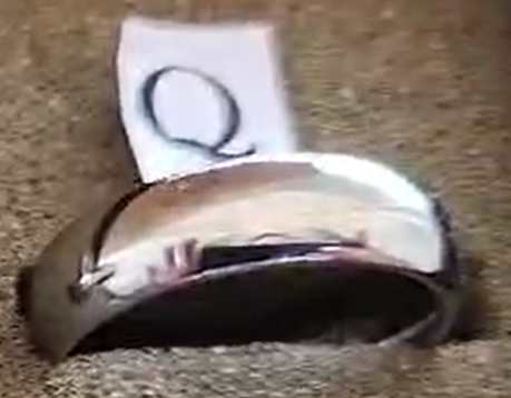 Tungsten men's ring. Polished (Size Q or Z)