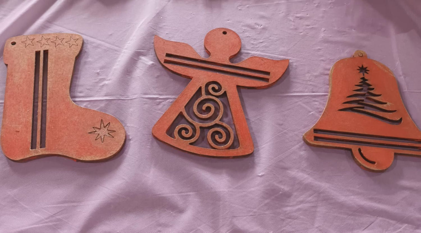 CHRISTMAS FIGURES  laser cutting