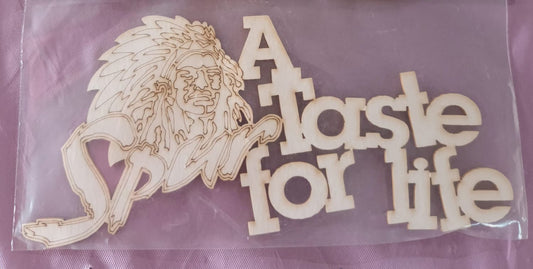SPUR - A TASTE FOR LIFE laser cutting